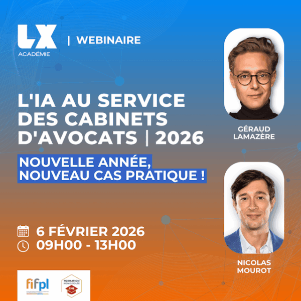 L'IA au service des Cabinets d'Avocats : Initiation et Cas pratiques